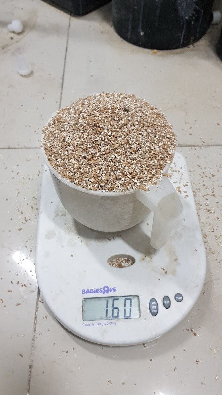 28 - вес дробленого зерна