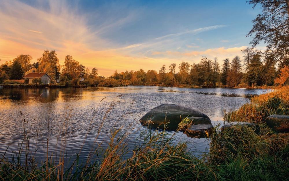 Винокурня на берегу реки Вуоксы