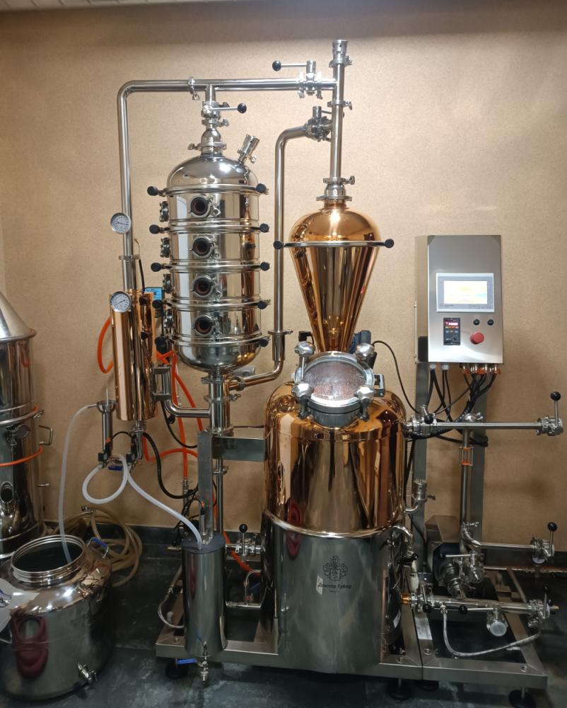 Медный аламбик Симпл для ароматной дистилляции