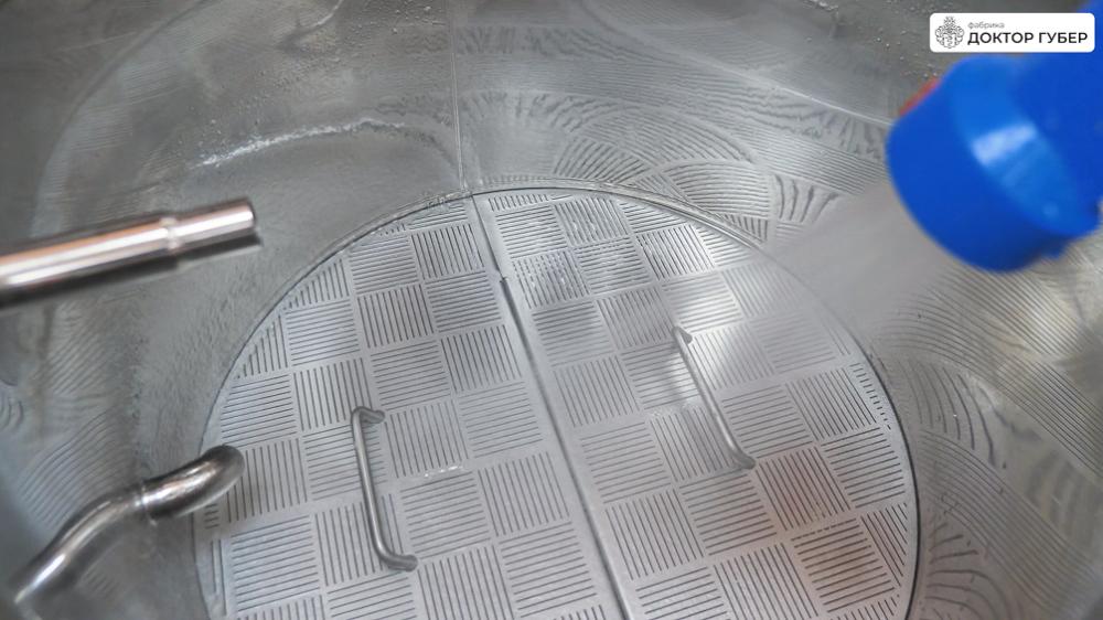 Заполнение подситового пространства фильтр-чана пивоварни Миджет