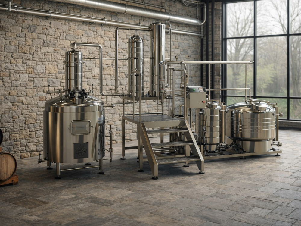 Вакуумная установка для экстракции кофе и ботаникалов