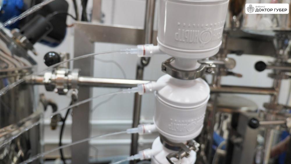 Каскадный фильтр для холодной фильтрации дистиллята