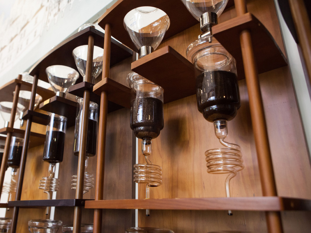 Классическое заваривание кофе колд брю