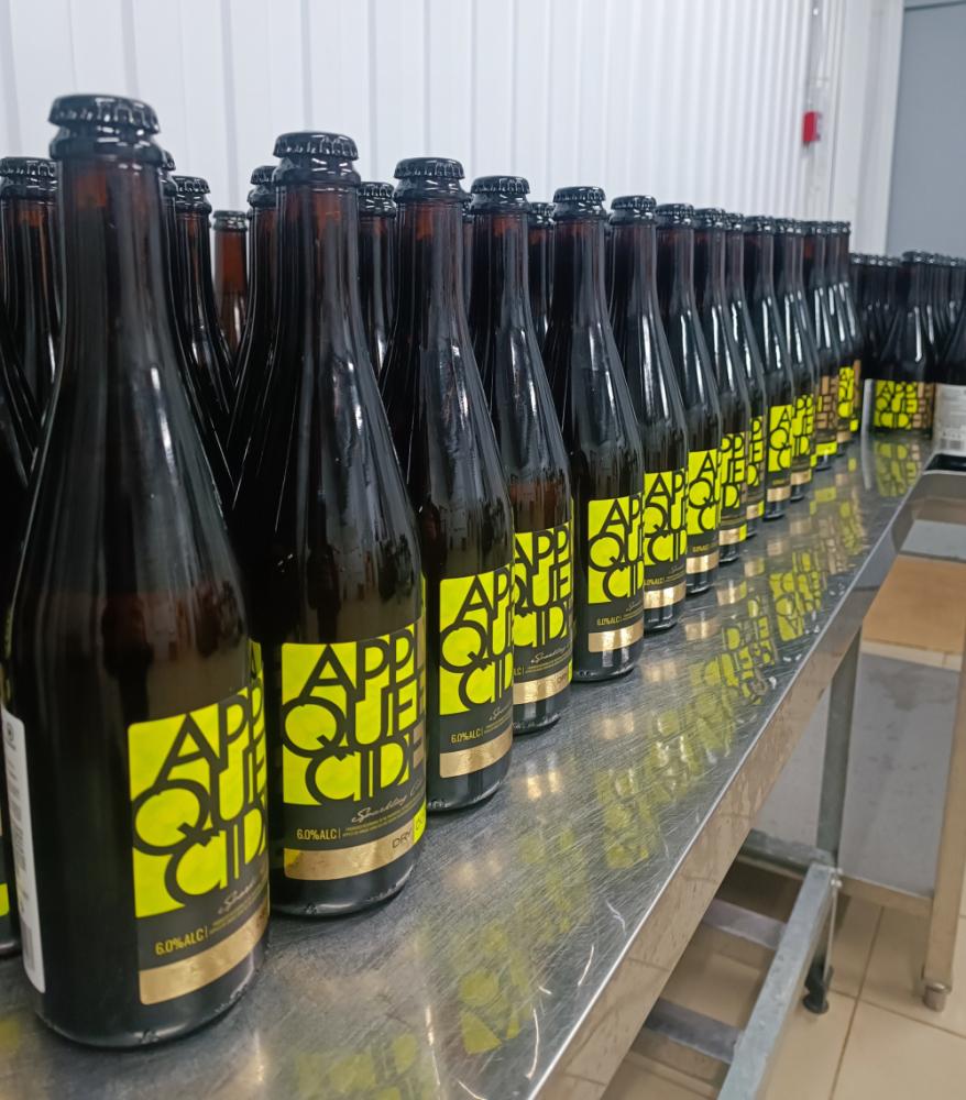 Сидр "Соколиные сады" из натуральных российских фруктов