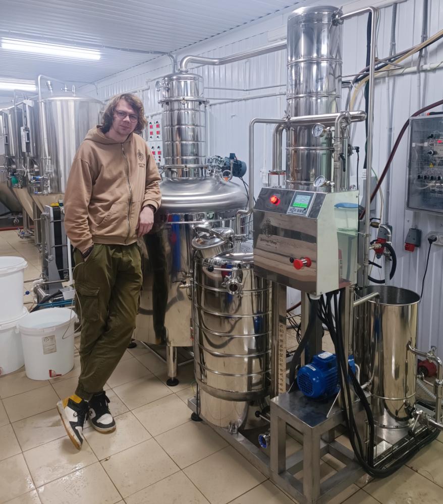Вакуум-выпарная установка Доктор Губер на производстве российского сидра