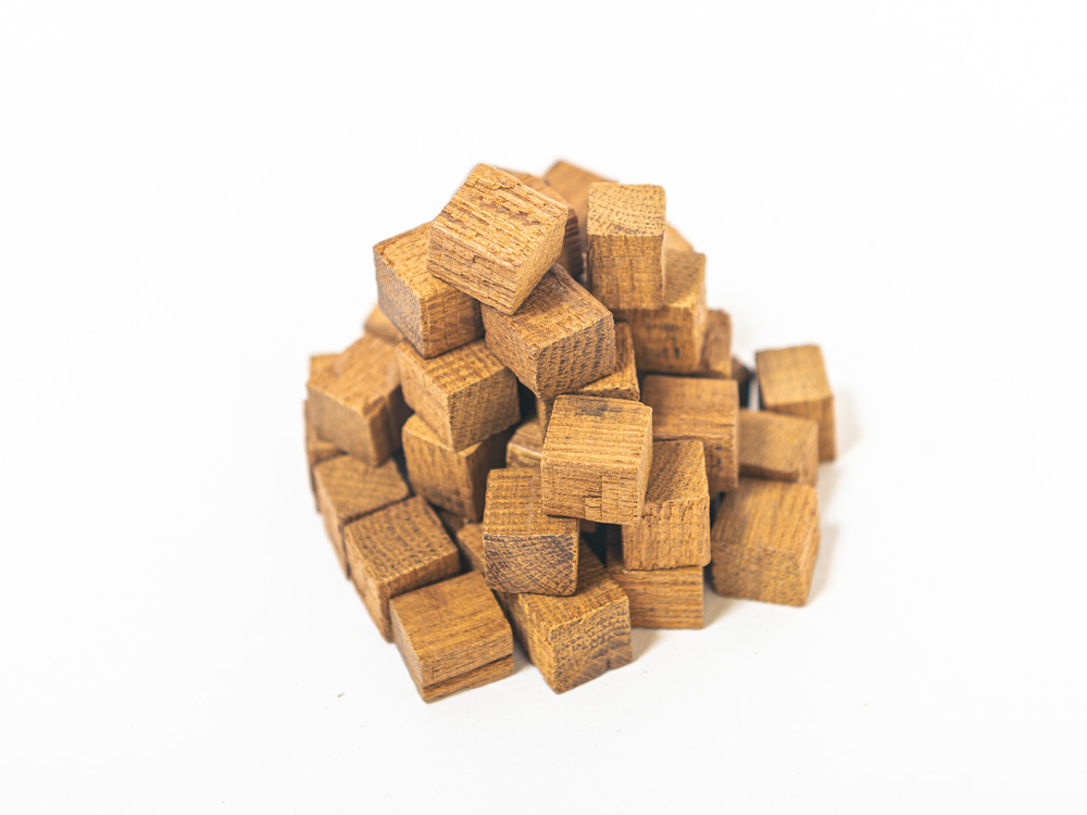 Степень обжарки дуба влияет на вкус виски