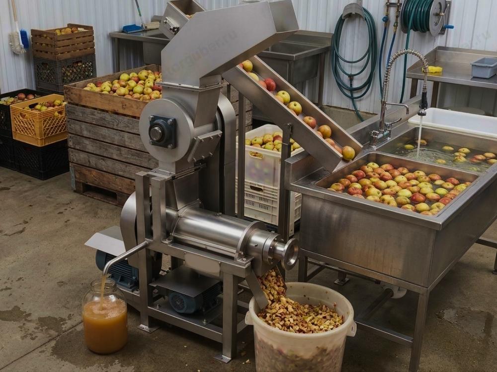 Мойка и подготовка продуктов для сублимированных блюд