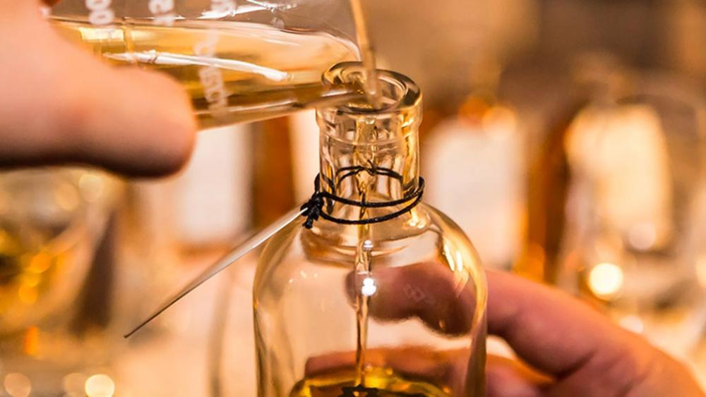 Купажирование дымного виски