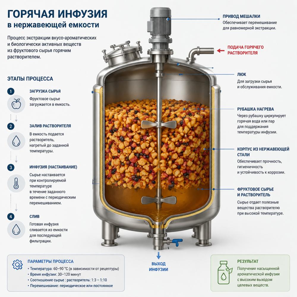 Схема горячей инфузии