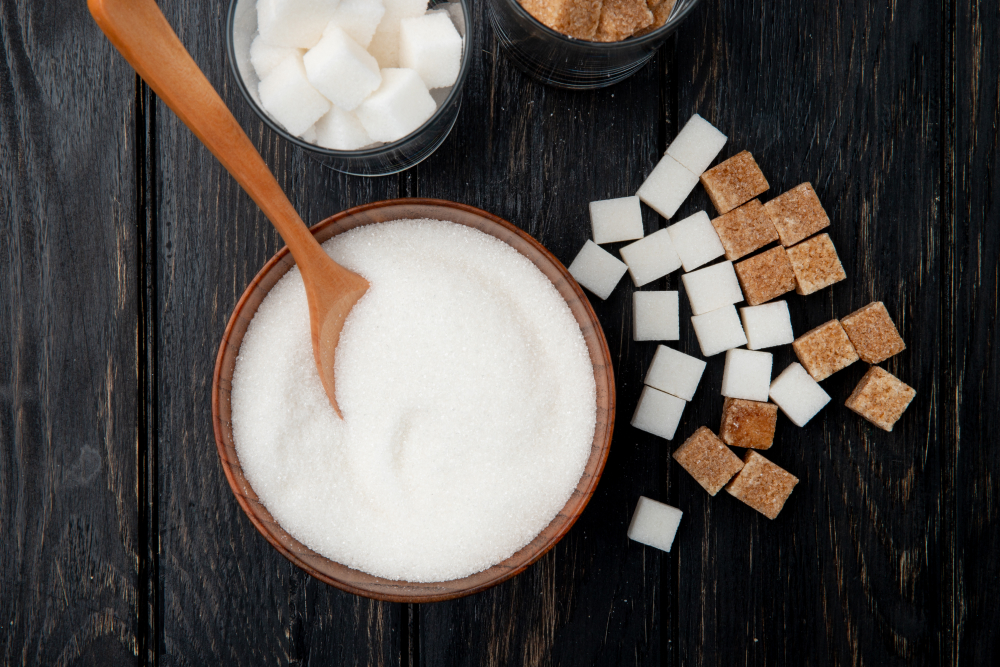 Сахар, фруктоза и стевия - это частые подсластители соджу