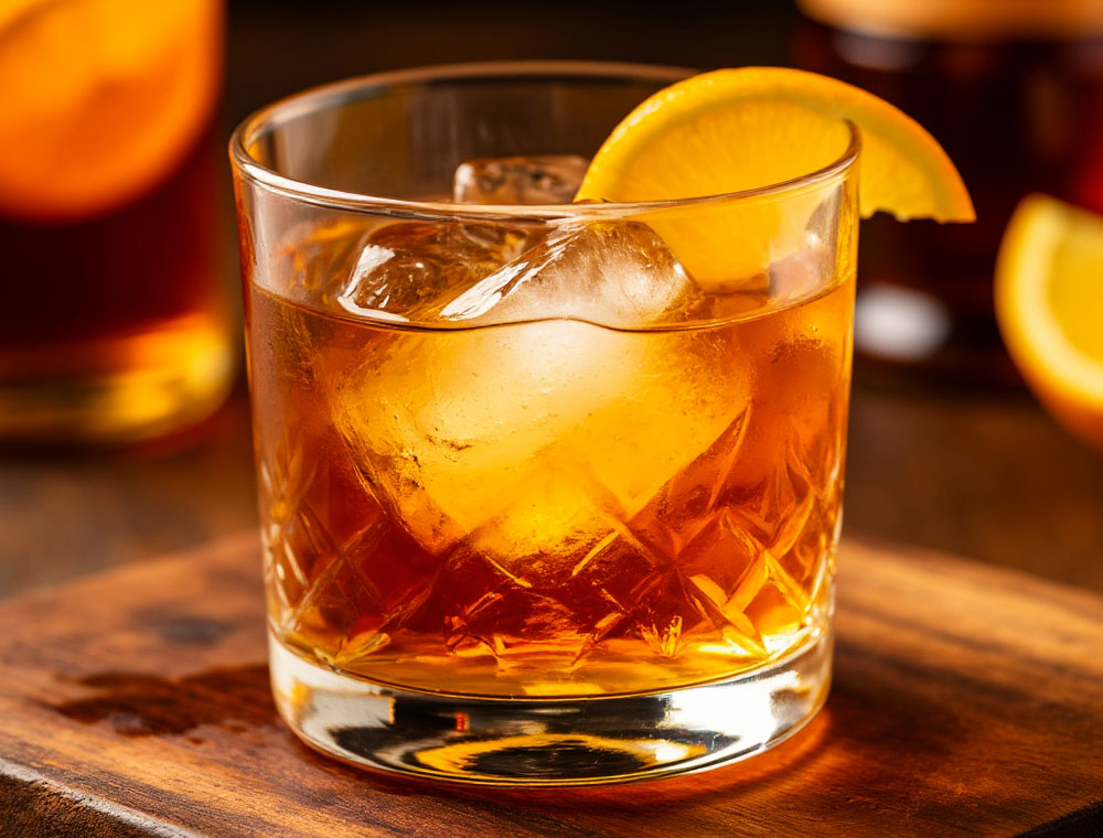 Виски Old Fashioned коктейль