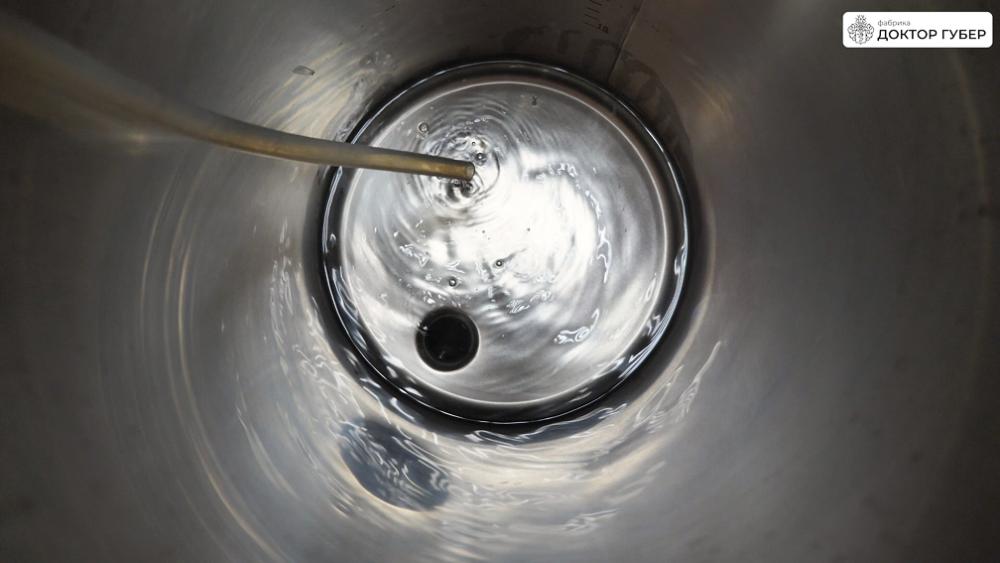 Сбор фракций в нержавеющую емкость 48 литров