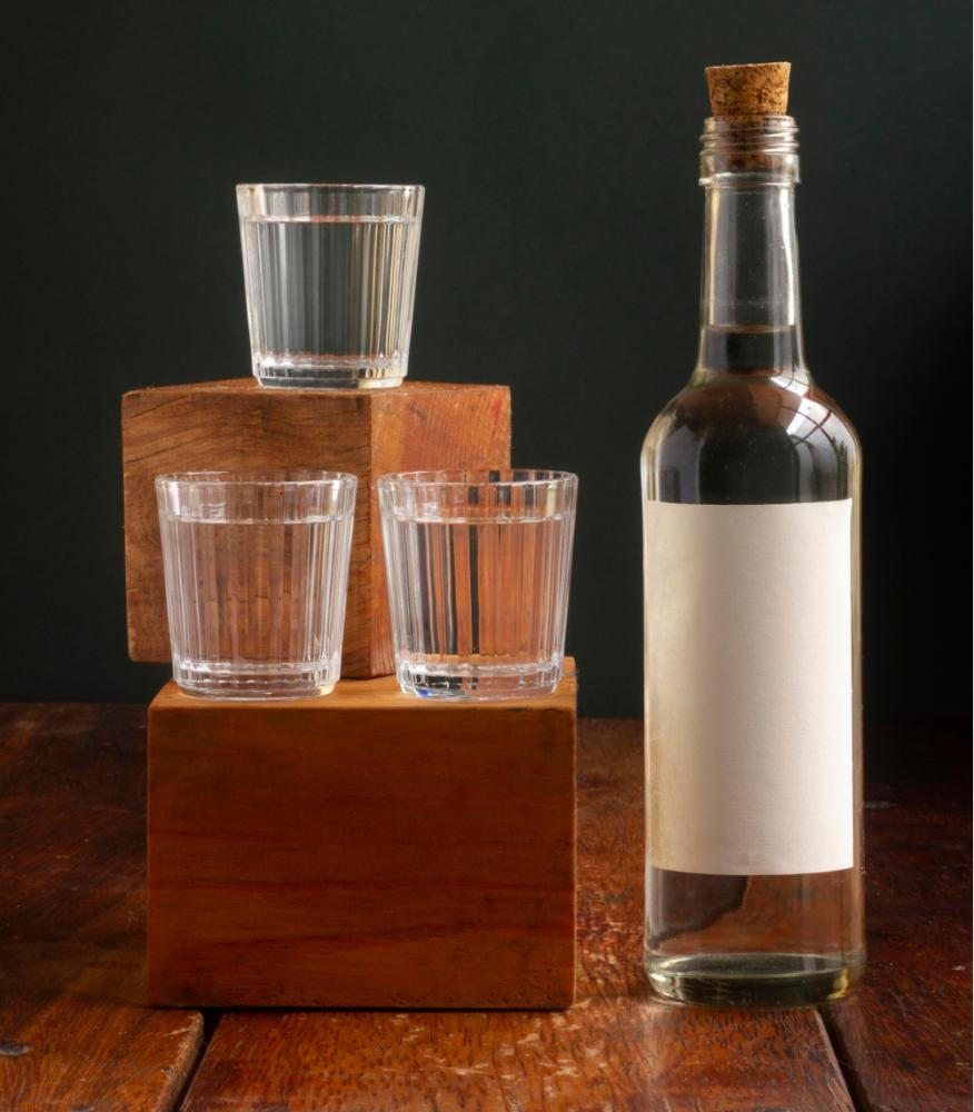 Водка и рюмки