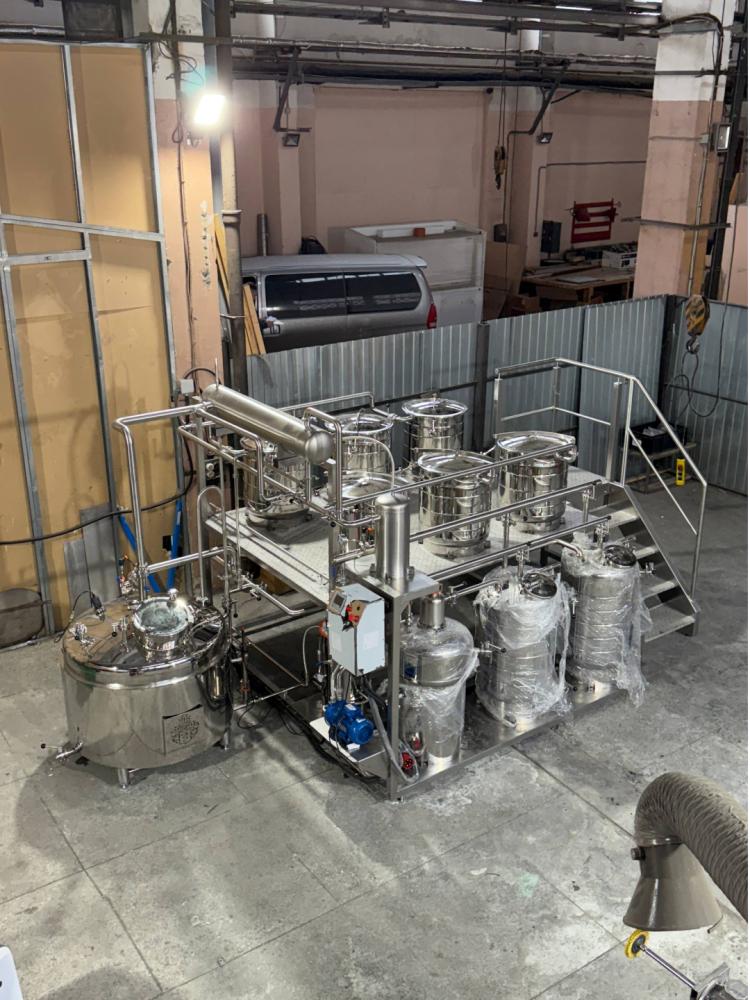 Установка для деалкоголизации вина и пива