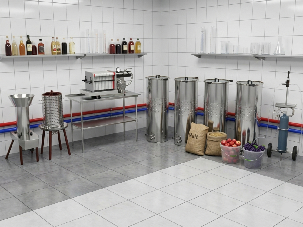 Комплекс оборудования для производства натурального уксуса