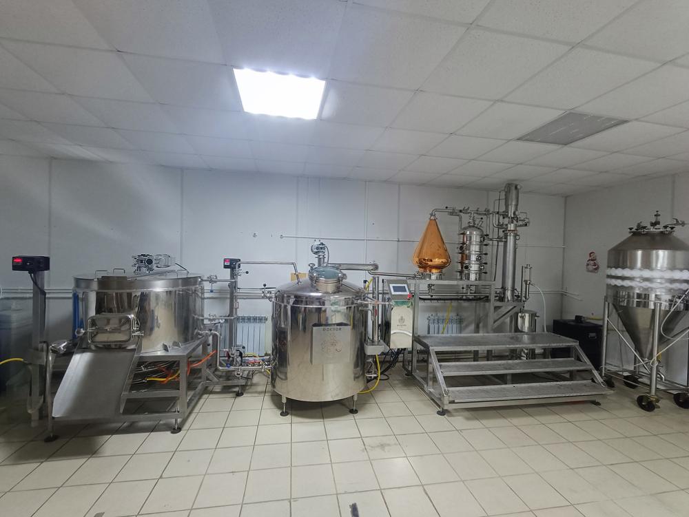 Гибридный цех - пивоварня и винокурня в одном!