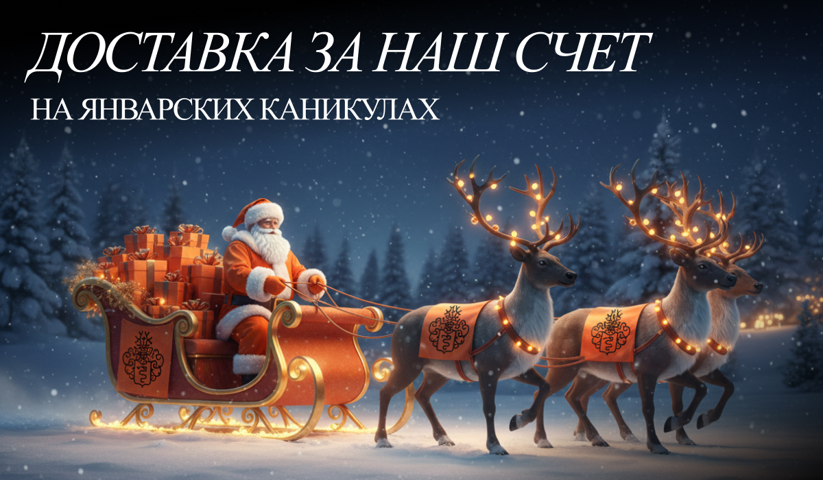 Акция на январских праздниках Доктор Губер