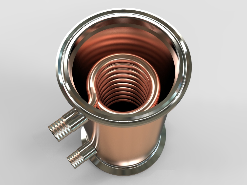 медный мини дефлегматор 3 дюйма губер купить