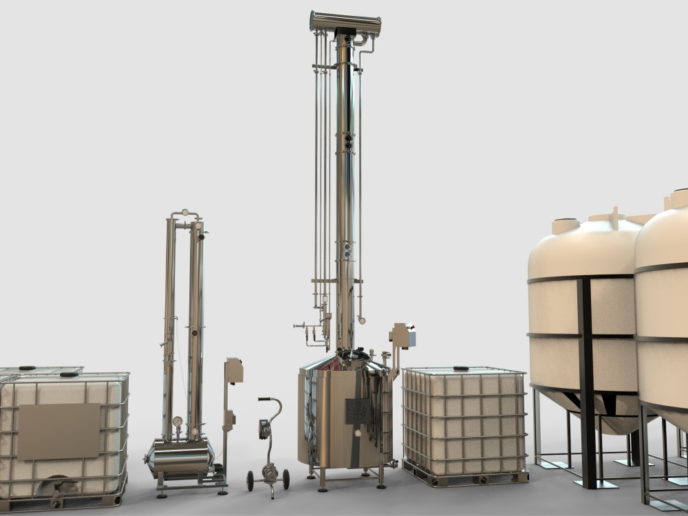 установка для получения спирта ректификата доктор губер