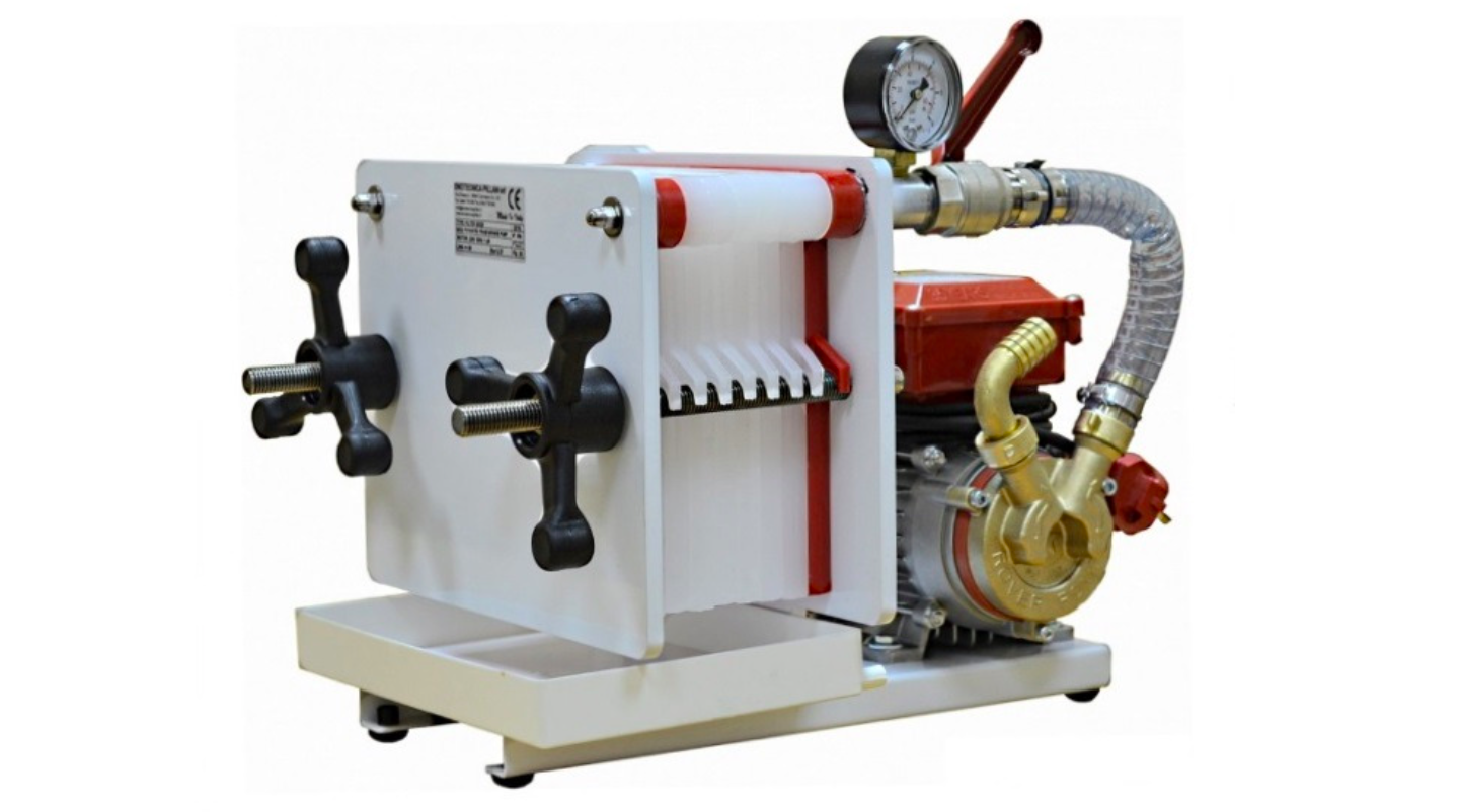 Фильтр-пресс 8 кассет крашеный