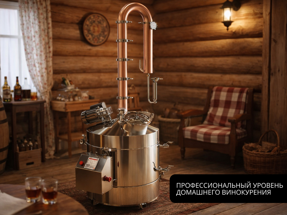 профессиональный домашний дистиллятор