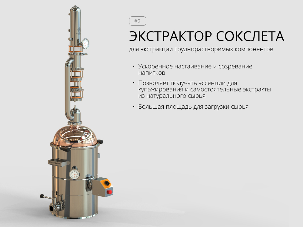 экстрактор сокслета практик доктор губер