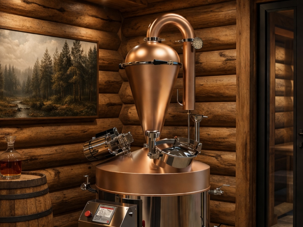 медный аламбик миджет для дачи