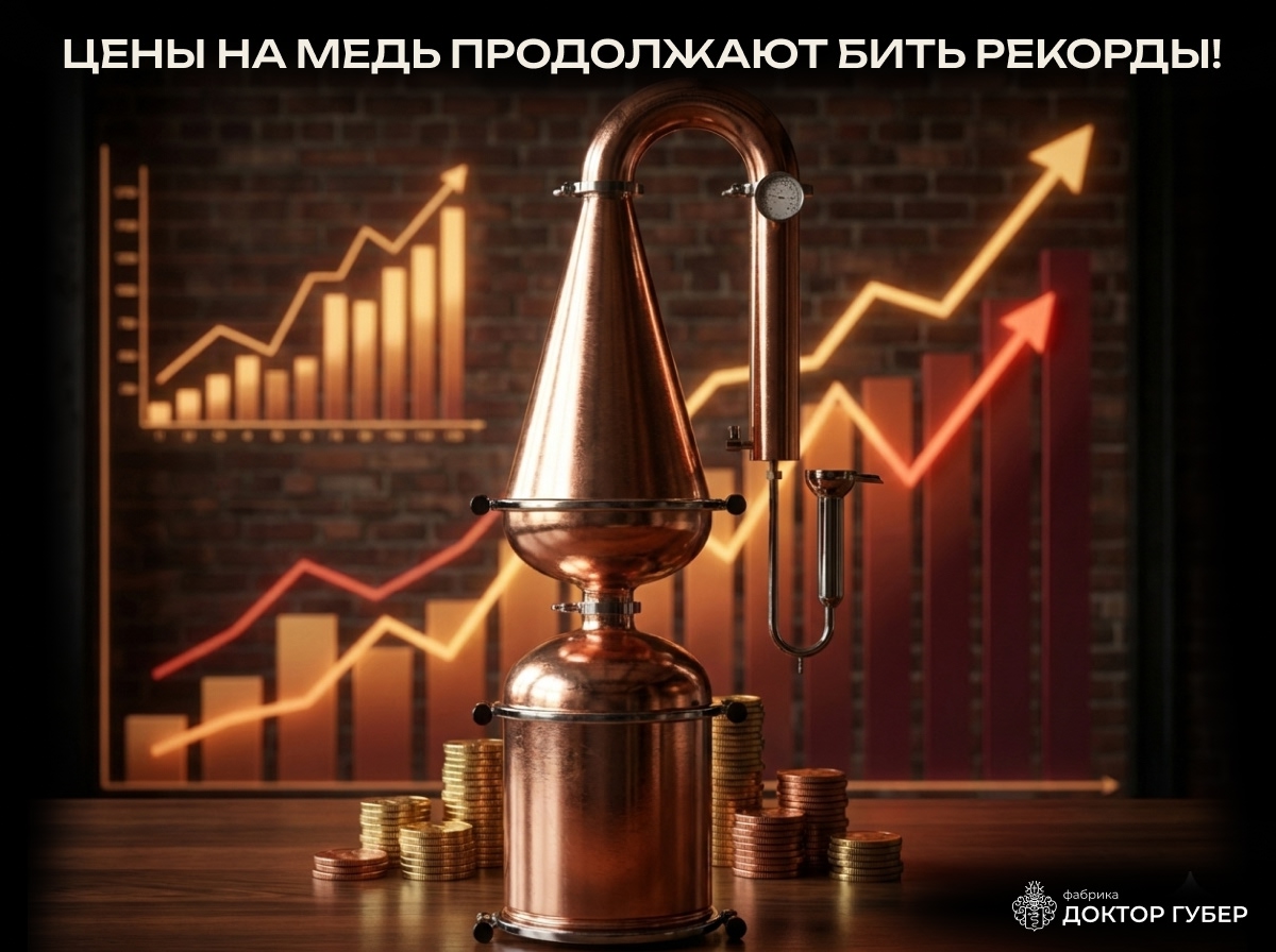 рост цен на медное оборудование доктор губер