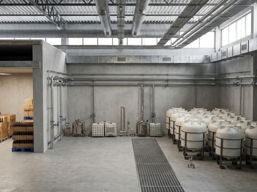 производство 400 литров в спирта из зерна