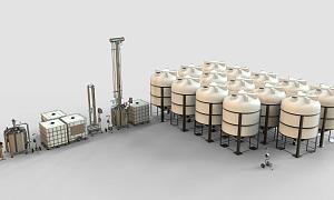 Спиртзавод 400 л/сутки из зерновых браг от Доктор Губер