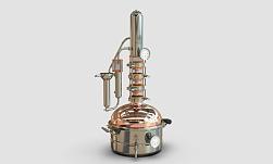 Самогонный аппарат "Миджет", 13 литров, медный комплект от Доктор Губер