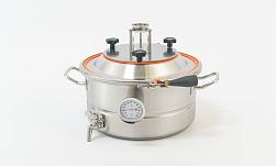 Куб 13 литров с конической крышкой 1.5 дюйма от Доктор Губер