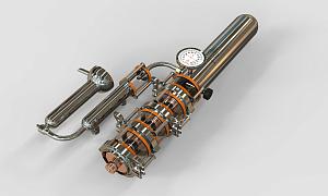 Колпачковая колонна "Миджет", медная от Доктор Губер