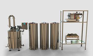 Комплекс для медоварения, 150 литров в сутки от Доктор Губер