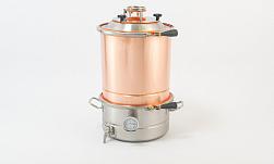 Перегонный куб 38 л медный с конической крышкой 3" от Доктор Губер