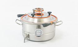 Куб 13 литров с конической крышкой 3 дюйма от Доктор Губер