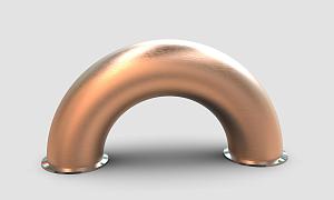 Отвод 180 градусов медный от Доктор Губер