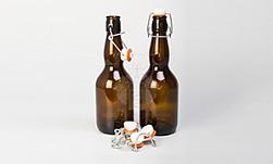 Пивная бутылка под бугельную пробку от Доктор Губер