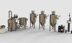 Пивоварня под ключ 150 литров/сутки от Доктор Губер